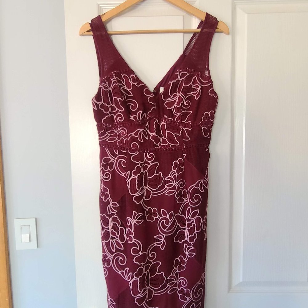 Moulinette Soeurs Ariana Lace Column Dress